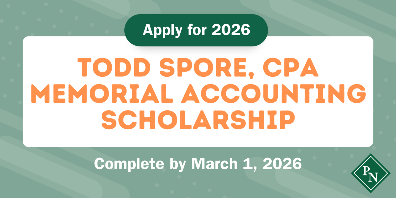 2026 Payne Nickles Accounting Scholarship